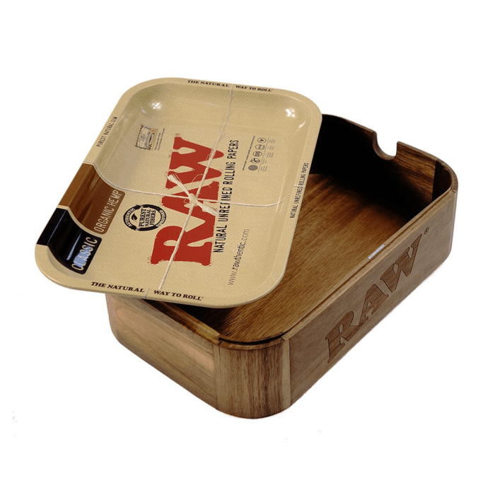 Cutie depozitare & Tava de rulat 'RAW' Cache Box | 17,5x27,5cm.