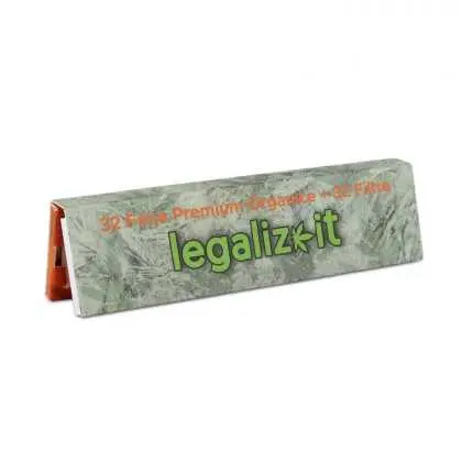 Foite & Filtre ‘LEGALIZEIT’ Organice | King Size Slim - x32