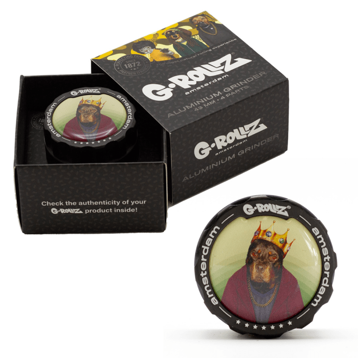 Grinder ‘G-ROLLZ’ Big Doggie | 4-Parti – 43mm.