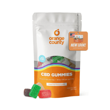 Jeleuri ‘ORANGE COUNTY’ Cubes | 400mg. CBD – 135gr.