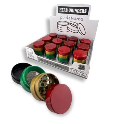 Grinder 'RASTA' | 4 parti 30mm.