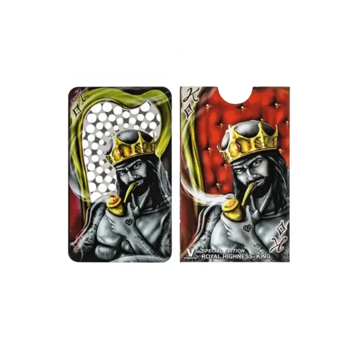 Grinder card 'V-SYNDICATE' Royal Highness King