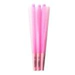 Conuri pre-rulate 'JUMBO' Pink | King size x3