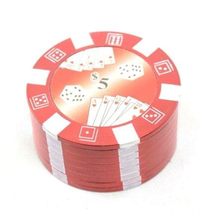 Grinder 'POKER CHIP' | 3 parti 50mm.