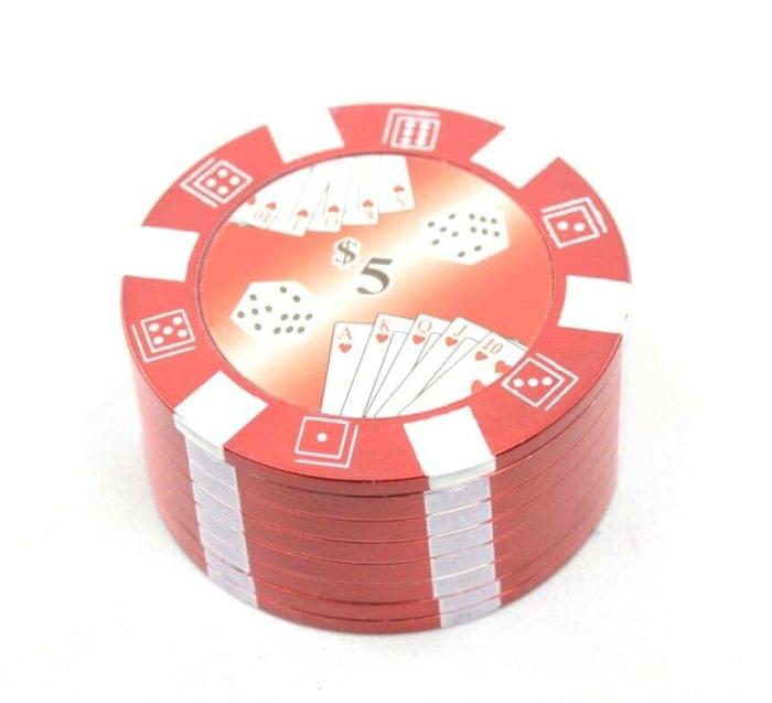 Grinder 'POKER CHIP' | 3 parti 50mm.