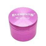 Grinder 'ELEMENTS' | Pink - 4 parti 61mm