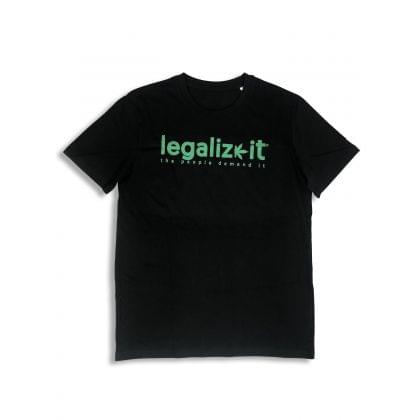 Tricou 'LEGALIZEIT' | Negru