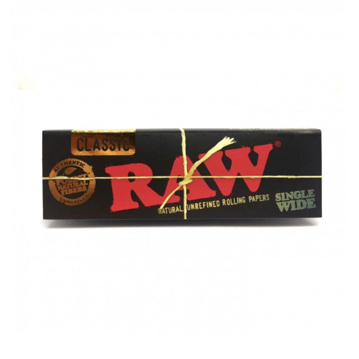 Foite 'RAW' Black | Single Wide - x50