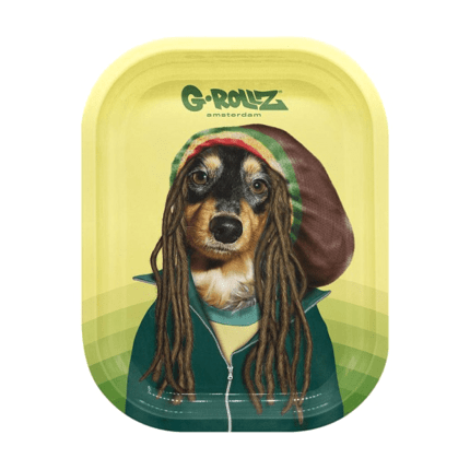 Tava de rulat 'G-ROLLZ' Reggae | 14x18cm.