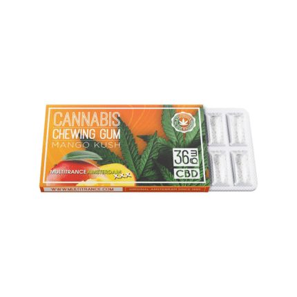 Guma 'HEMP' Mango | 36mg. CBD