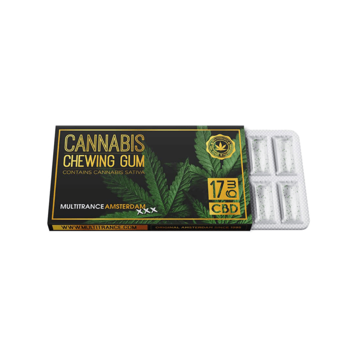 Guma 'HEMP' Eucalipt | 17mg. CBD