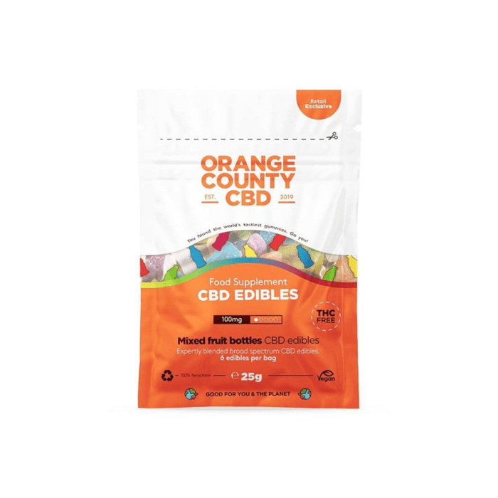 Jeleuri 'ORANGE COUNTY' Bottles | 100mg. CBD - 25gr.