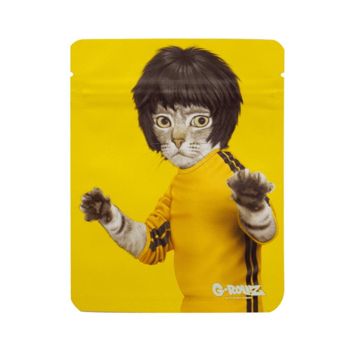 Pungi Zip-Lock ‘G-ROLLZ’ Anti-miros ‘KUNG FU’ | 65x85mm. – x1