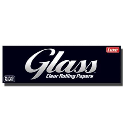 Foite 'LUXE GLASS' Transparente | King Size Slim - x40