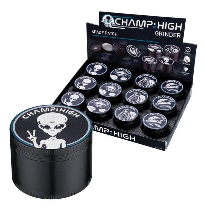 Grinder 'CHAMP HIGH' Space patch | 4 parti 50mm.