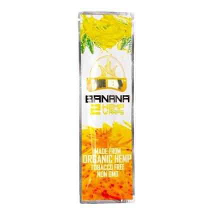 Foite de blunt 'TRUE HEMP' din canepa | Banana - x2