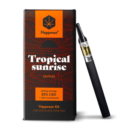 Vaporizator CBD 85% ‘HAPPEASE’ Skittlez | 0,6ml.