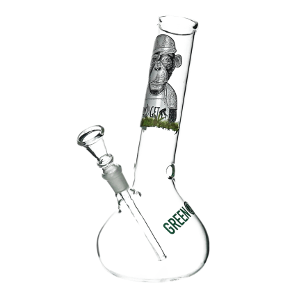 Bong din sticla 'GREENLINE' Monkey | 250mm.