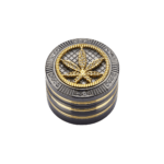 Grinder 'BLING BLING' Leaf | 4-Parti