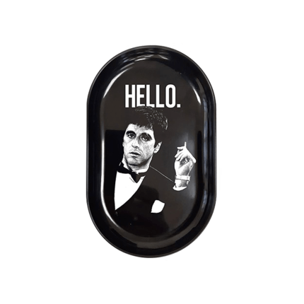 Tava de rulat 'HELLO' Scarface | 13x8cm.