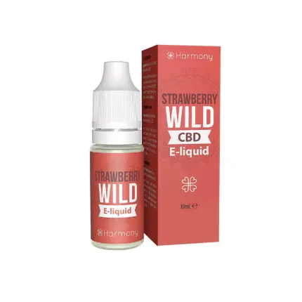 E-Liquid cu CBD 3% 'HARMONY' Wild Strawberry | 10ml.