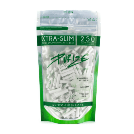 Filtre ‘PURIZE’ cu carbune activ ‘EXTRA SLIM’ | Albe – x250