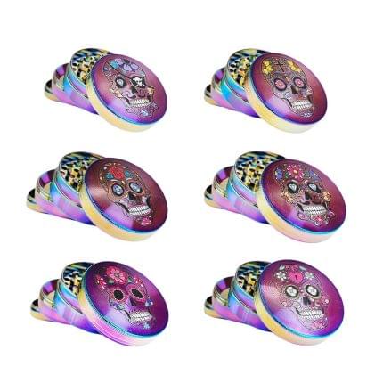 Grinder 'RAINBOW MEXICAN' Metal | 4-Parti - 50mm.