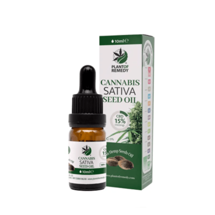 Ulei CBD 15% 'PLANT OF REMEDY' - 10ml.