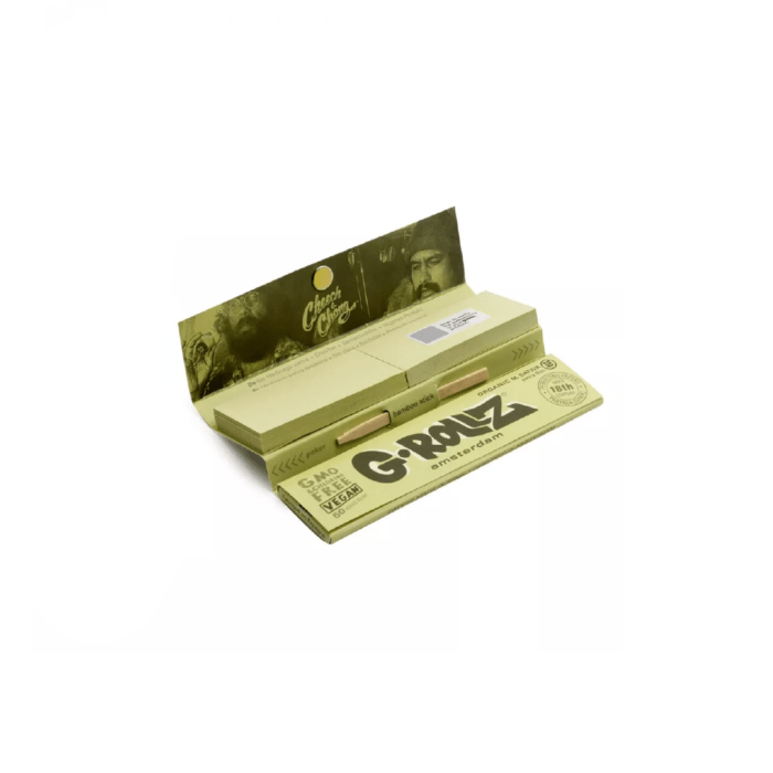 Foite & Filtre 'G-ROLLZ' C&C High Rollers din canepa sativa | King Size Slim - x50