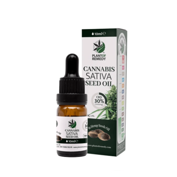 Ulei CBD 30% 'PLANT OF REMEDY' - 10ml.