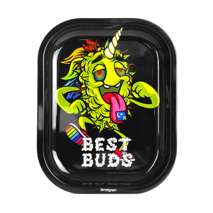 Tava de rulat 'BEST BUDS' LSD | 14x18cm.