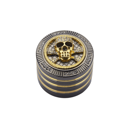 Grinder 'BLING BLING' Skull | 4-Parti