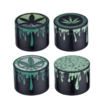 Grinder 'CHAMP HIGH' Dripping Leaf | 4-Parti