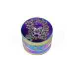 Grinder 'FLORAL SKULL' Rainbow | 4-Parti