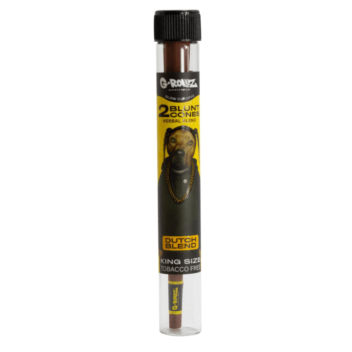 Blunt pre-rulat 'G-ROLLZ' din amestec de plante 'DUTCH BLEND' cu terpeni infuzati | x2