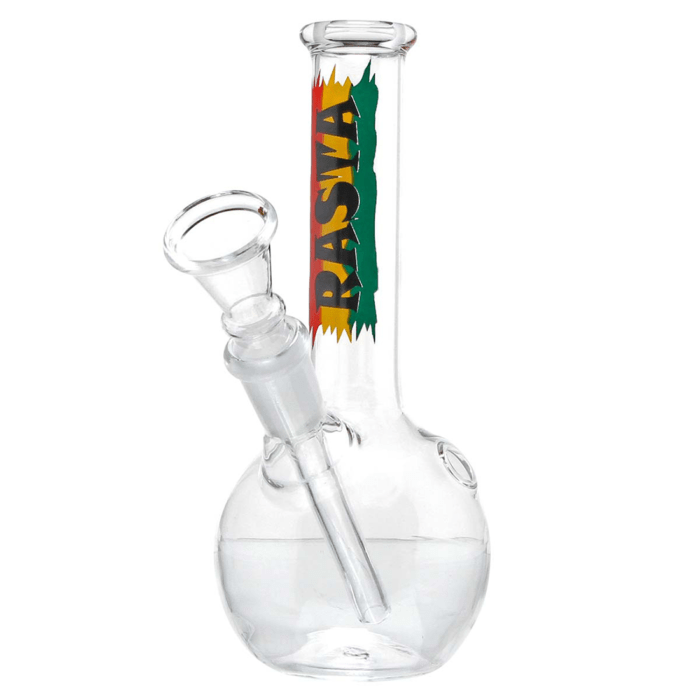 Bong din sticla 'RASTA' Flag | 160mm.