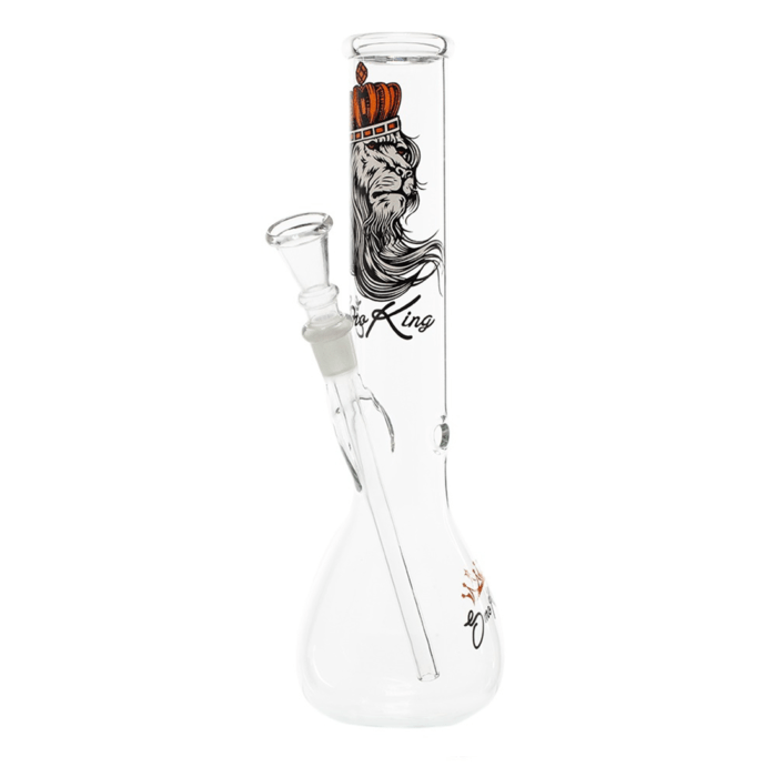 Bong din sticla 'SMOKING' Lion | 300mm.