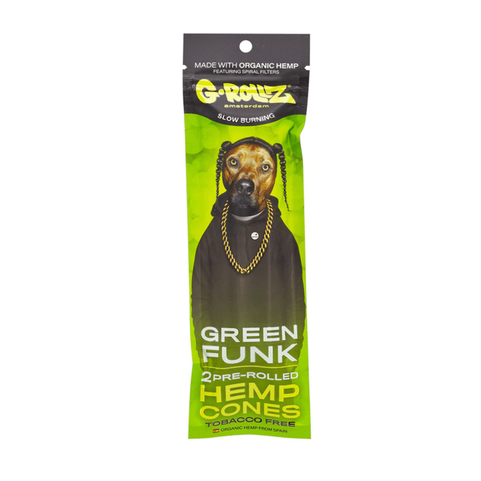 Blunt pre-rulat 'G-ROLLZ' din canepa | Green Phunk - x2