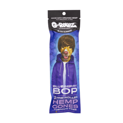 Blunt pre-rulat 'G-ROLLZ' din canepa | Blueberry Pop - x2