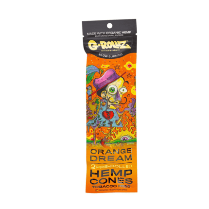 Blunt pre-rulat 'G-ROLLZ' din canepa | Orange Dream - x2