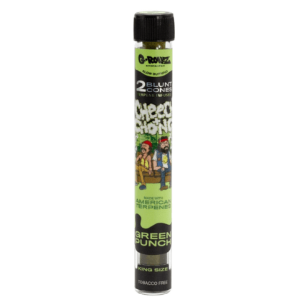 Blunt pre-rulat 'G-ROLLZ' din canepa 'GREEN PUNCH' cu terpeni infuzati | x2