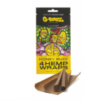 Foite de blunt 'G-ROLLZ' din canepa | Honey Buzz - x4