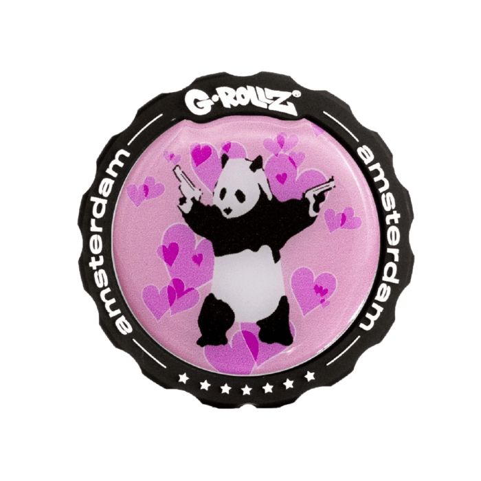 Grinder 'G-ROLLZ' Panda Gunnin | 4-Parti - 53mm.