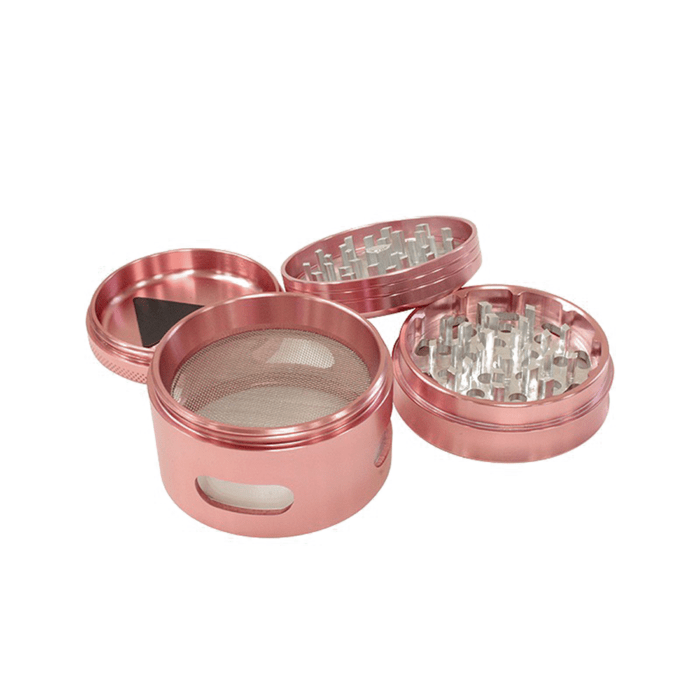 Grinder 'LOVE PINK' Rose Gold | 4-Parti