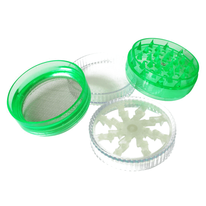 Grinder 'ACRYLIC' Fosforescent | 4-Parti