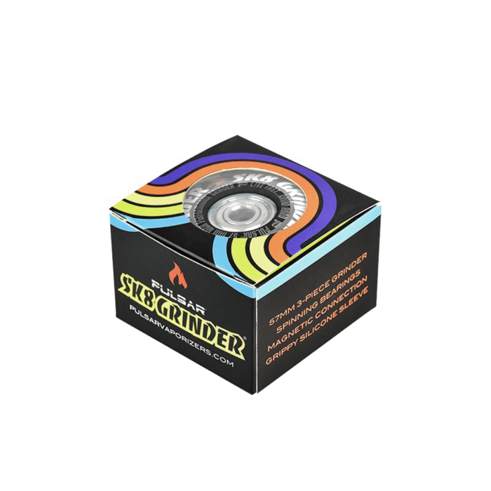 Grinder 'PULSAR' SK8 Negru | 3-Parti