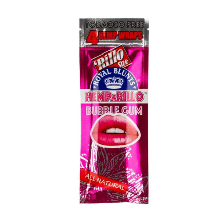 Foite de blunt 'HEMPARILLO' din canepa | Bubblegum - x4