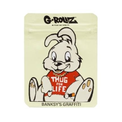 Pungi Zip-Lock ‘G-ROLLZ’ Anti-miros 'THUG LIFE' | 65x85mm. - x1