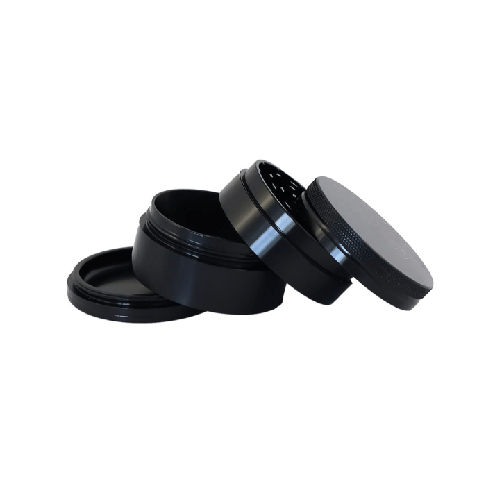 Grinder 'RAW & HAMMER CRAFT' Black | 4-Parti - 63mm.