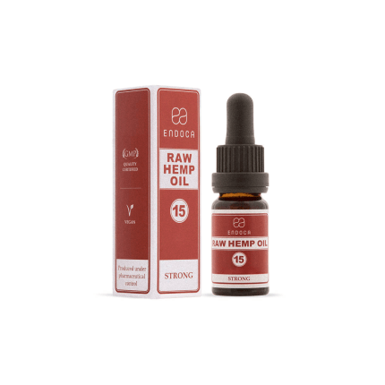 Ulei CBD 15% 'ENDOCA' presat la rece - 10ml.